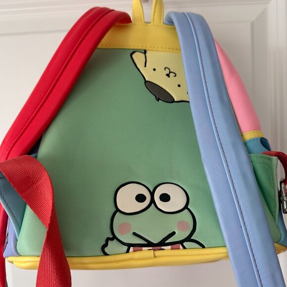 Loungefly Sanrio Hello Kitty and Friends Color Block Mini Backppack - Picture 9 of 13